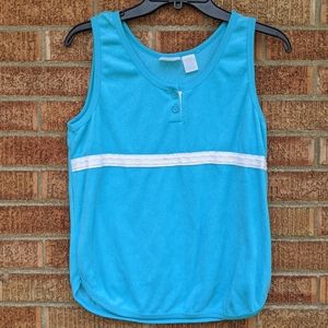 Retro Vintage / Terry Cloth / Tennis Tank / Medium